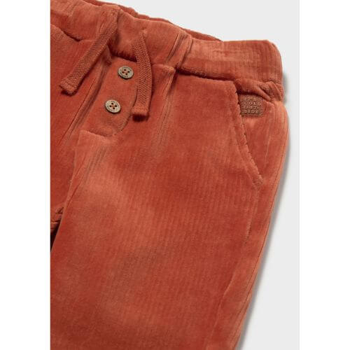 Pantaloni lungi raiati, copii baieti, Caramiziu, Mayoral 2542-061