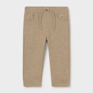 Pantaloni lungi baieti Mayoral, Bej Melanj – 2545-042
