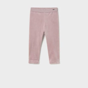 Pantaloni lungi din bumbac pentru fete Mayoral, Roz – 727-093