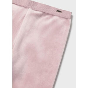 Pantaloni lungi din bumbac pentru fete Mayoral, Roz – 727-093