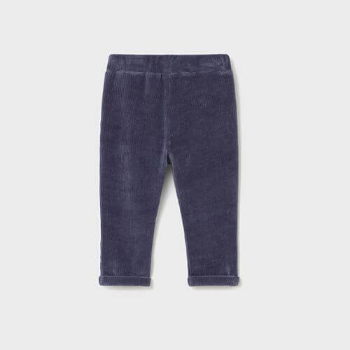 Pantaloni lungi din bumbac pentru baieti Mayoral, Albastru – 2510-010