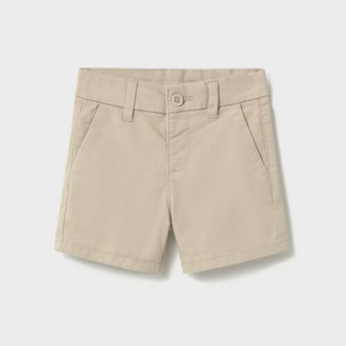 Pantaloni scurti din bumbac pentru baieti Mayoral, Cashew – 207-29