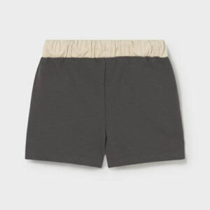 Pantaloni scurti din bumbac pentru baieti Mayoral, Coal – 1218-63