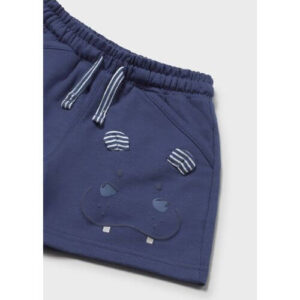 Pantaloni scurti din bumbac pentru baieti Mayoral, Albastru – 1222-78