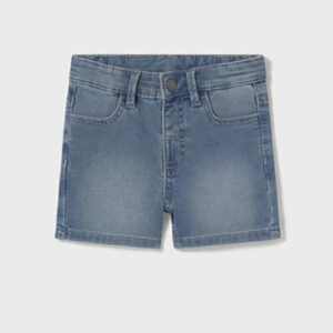 Pantaloni scurti din bumbac pentru baieti Mayoral, Albastru – 1246-021