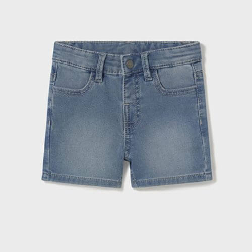 Pantaloni scurti din bumbac pentru baieti Mayoral, Albastru – 1246-021 Pantaloni scurti din bumbac pentru baieti Mayoral, Albastru – 1246-021