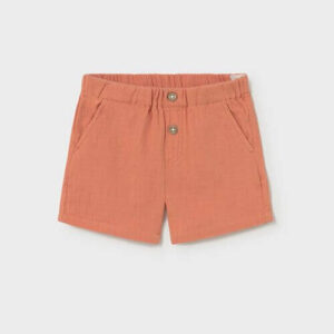 Pantaloni scurti din bumbac pentru baieti Mayoral, Portocaliu – 1216-55