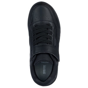 Pantofi baieti din piele Geox Perth, Negru – J367RE_0FE8V_C9999