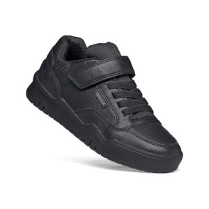 Pantofi baieti din piele Geox Perth, Negru – J367RE_0FE8V_C9999