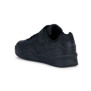 Pantofi baieti din piele Geox Perth, Negru – J367RE_0FE8V_C9999