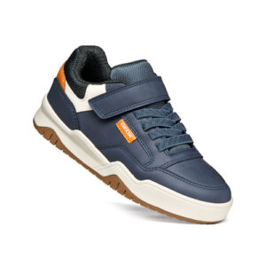 Pantofi baieti din piele Geox Perth, Albastru – J367RE_0MEMS_C4002