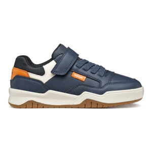 Pantofi baieti din piele Geox Perth, Albastru – J367RE_0MEMS_C4002