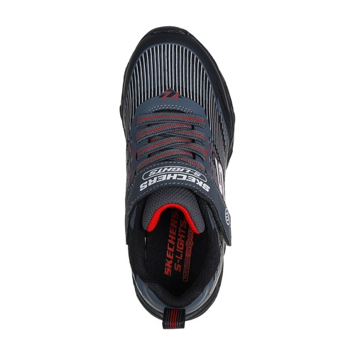 Pantofi sport baieti Skechers S-Lights – Vortex 2.0 – Veltrox, Negru – 400605L-BKCC