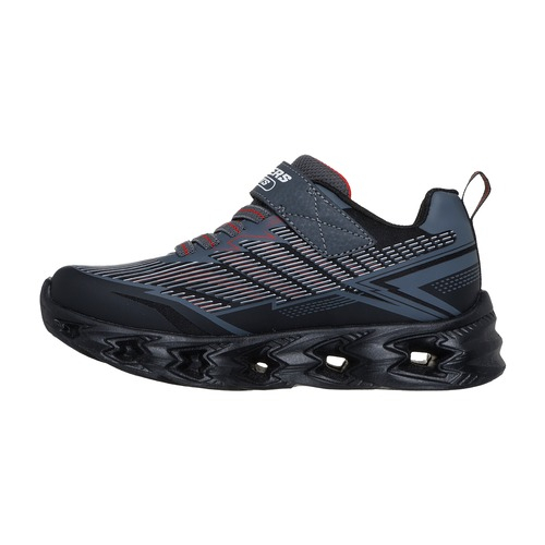Pantofi sport baieti Skechers S-Lights – Vortex 2.0 – Veltrox, Negru – 400605L-BKCC