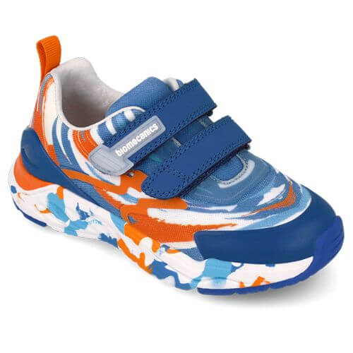 Pantofi copii baieti din textil Biomecanics, – Albastru – 262271-A090