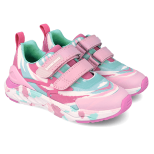 Pantofi copii fete din textil Biomecanics, Roz – 262271-B032