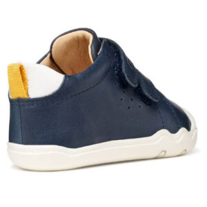 Pantofi copii baieti Barefoot din piele Geox, Albastru – B465WA-000CL-C4211