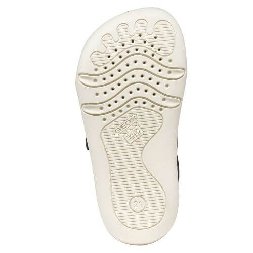 Pantofi copii baieti Barefoot din piele Geox, Albastru – B465WA-000CL-C4211