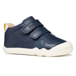 Pantofi copii baieti Barefoot din piele Geox, Albastru – B465WA-000CL-C4211