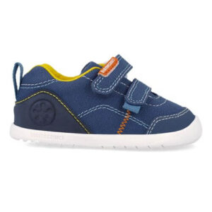 Pantofi copii baieti calapod lat din textil Biomecanics, Albastru – 262190-A556