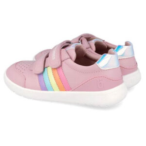 Pantofi copii fete calapod lat din piele Biomecanics, Roz – 262260-C032