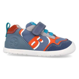 Pantofi copii baieti calapod lat din textil Biomecanics, Albastru – 262158-A556