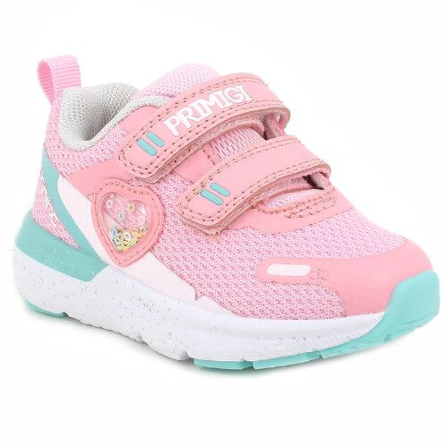 Pantofi copii fete din textil Primigi, Roz – 7946611 Pantofi copii fete din textil Primigi, Roz – 7946611