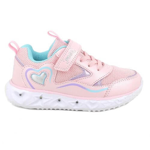 Pantofi copii fete cu LED din textil Primigi, Roz – 1469011 Pantofi copii fete cu LED din textil Primigi, Roz – 1469011