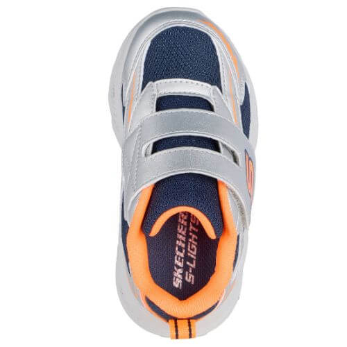 Pantofi copii baieti cu LED Skechers, Albastru – 401498-SLOR