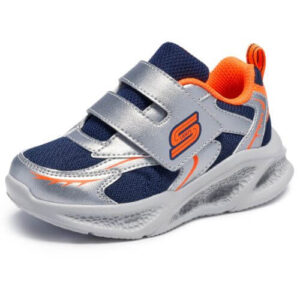 Pantofi copii baieti cu LED Skechers, Albastru – 401498-SLOR