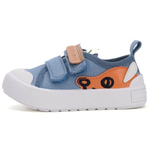 Pantofi copii baieti din canvas DD Step, Albastru – C096-52129 Pantofi copii baieti din canvas DD Step, Albastru – C096-52129