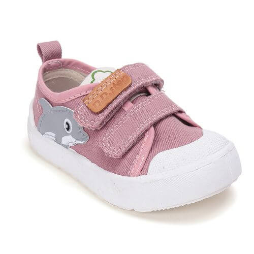 Pantofi copii fete din canvas DD Step, Albastru – C096-52209A
