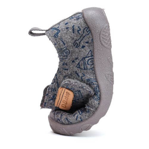 Pantofi copii baieti din canvas DD Step, Gri – C086-52717A