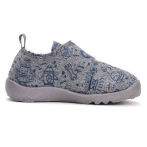 Pantofi copii baieti din canvas DD Step, Gri – C086-52717A