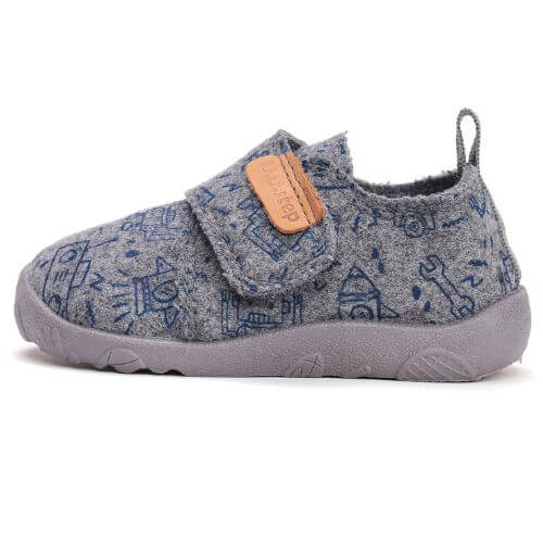Pantofi copii baieti din canvas DD Step, Gri – C086-52717A Pantofi copii baieti din canvas DD Step, Gri – C086-52717A