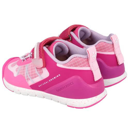 Pantofi copii fete din material sintetic Biomecanics, Fucsia – 251137-C146