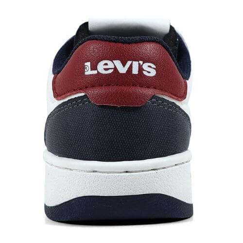 Pantofi copii baieți din material sintetic Levi’s, Alb – VUNI0153S-3130