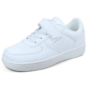 Pantofi copii din material sintetic Levi’s, Alb – VUNI0140S-0061