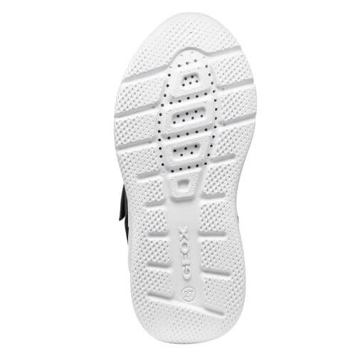 Pantofi copii baieti din material sintetic si textil Geox, Negru – J55GBA-0BC14-C9999