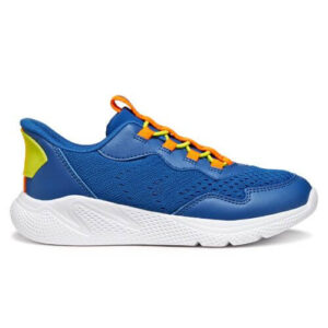 Pantofi copii baieti din material sintetic si textil Geox Easy-Fit, Albastru – J65NQA-01454-C0685