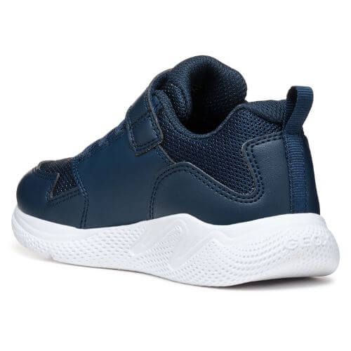 Pantofi copii baieti din material sintetic si textil Geox, Albastru – J55GBA-0BC14-C4002