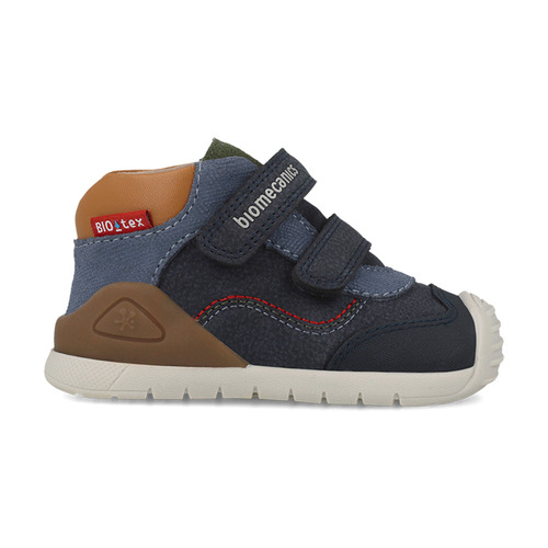 Pantofi copii baieti din piele, Albastru, Biomecanics – 261133-A243