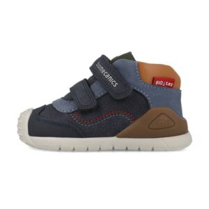Pantofi copii baieti din piele, Albastru, Biomecanics – 261133-A243