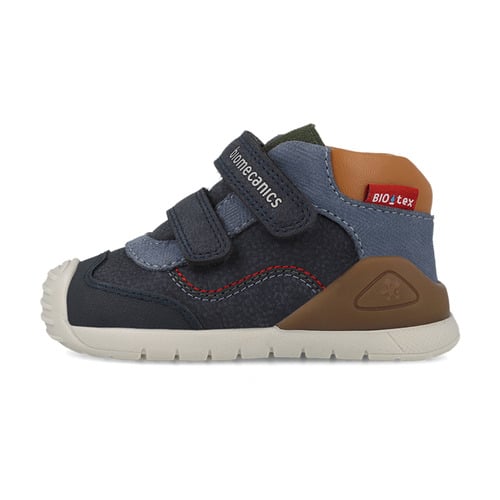 Pantofi copii baieti din piele, Albastru, Biomecanics – 261133-A243