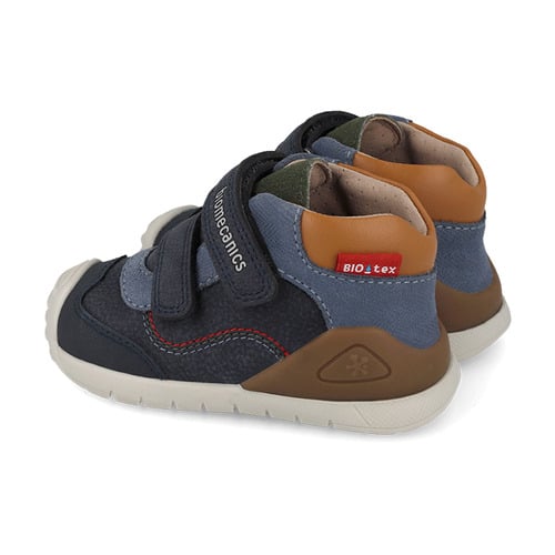 Pantofi copii baieti din piele, Albastru, Biomecanics – 261133-A243