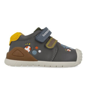 Pantofi copii baieți din piele, Albastru – Dino, Biomecanics – 261128-B213
