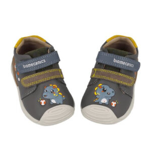 Pantofi copii baieți din piele, Albastru – Dino, Biomecanics – 261128-B213