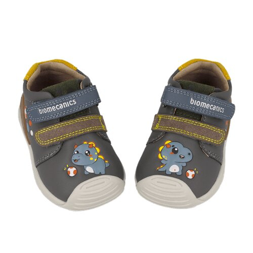 Pantofi copii baieți din piele, Albastru – Dino, Biomecanics – 261128-B213