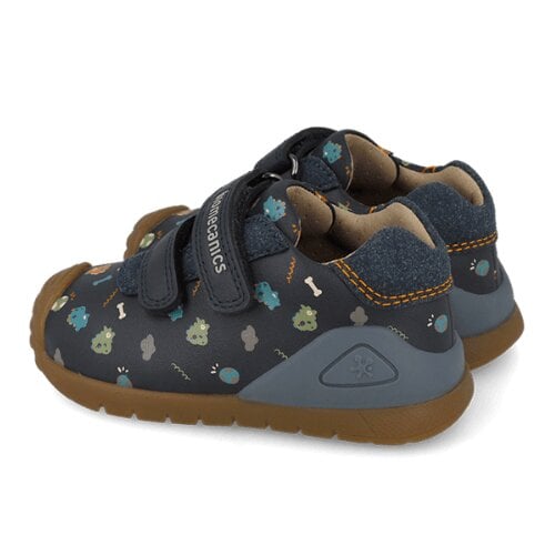 Pantofi copii baieți din piele, Albastru – Dino, Biomecanics – 261129-A183