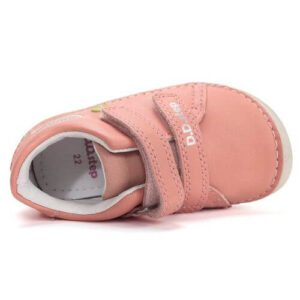 Pantofi copii fete din piele Barefoot DD Step, Roz – S116-61682C